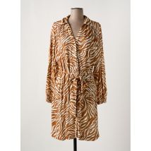 STELLA FOREST - Robe mi-longue orange en viscose - Femme - Taille 40 - Modz