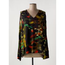 TOUPY - Blouse noir en viscose - Femme - Taille 36 - Modz