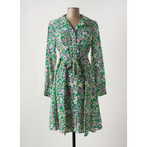 ATTIC AND BARN - Robe mi-longue vert en viscose - Femme - Taille 44 - Modz