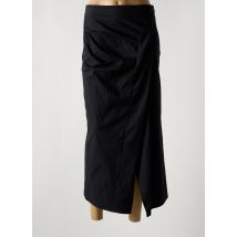 RABENS SALONER - Jupe longue noir en coton - Femme - Taille 36 - Modz