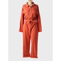 INSPIRATION STUDIO - Combi-pantalon rouge en coton - Femme - Taille 40 - Modz