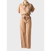 INSPIRATION STUDIO - Combi-pantalon beige en coton - Femme - Taille 38 - Modz