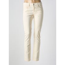 ESPRIT - Pantalon slim beige en coton - Femme - Taille TU - Modz