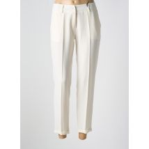 PAKO LITTO - Pantalon 7/8 blanc en polyester - Femme - Taille 38 - Modz