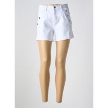 NINA CARTER - Short blanc en coton - Femme - Taille 40 - Modz
