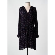 SCOTCH & SODA - Robe mi-longue bleu en viscose - Femme - Taille 40 - Modz