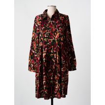 LILIE ROSE - Robe mi-longue noir en polyester - Femme - Taille 38 - Modz