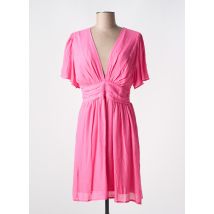 LILI & LALA - Robe mi-longue rose en viscose - Femme - Taille 38 - Modz