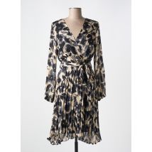 LILIE ROSE - Robe mi-longue noir en polyester - Femme - Taille 36 - Modz