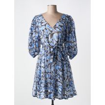 CHOKOLAT - Robe courte bleu en tencel - Femme - Taille 40 - Modz