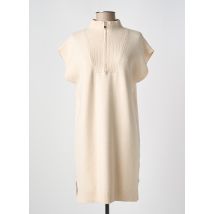 ORSON - Robe mi-longue beige en viscose - Femme - Taille 36 - Modz