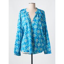 GOA - Blouse bleu en coton - Femme - Taille 40 - Modz