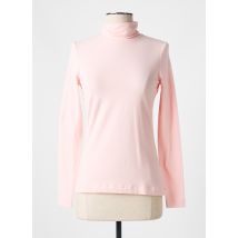 ESPRIT - Sous-pull rose en coton - Femme - Taille 34 - Modz