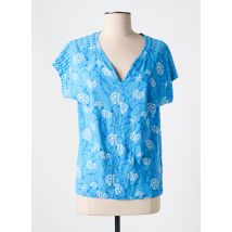 WHITE STUFF - T-shirt bleu en coton - Femme - Taille 38 - Modz