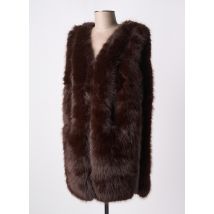 CHARMING SMILE - Blouson marron en polyester - Femme - Taille 40 - Modz