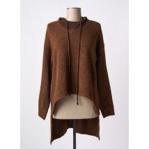 CPC - Pull marron en acrylique - Femme - Taille 38 - Modz
