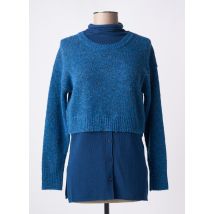 CPC - Pull bleu en acrylique - Femme - Taille 40 - Modz