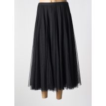 DOLCEZZA - Jupe longue noir en polyester - Femme - Taille 36 - Modz