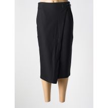 TINTA STYLE - Jupe mi-longue noir en viscose - Femme - Taille 38 - Modz