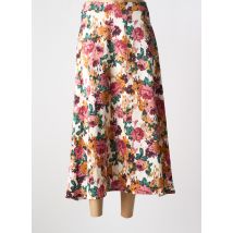 VINTAGE LOVE - Jupe mi-longue beige en polyester - Femme - Taille 36 - Modz