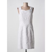 QUATTRO - Robe mi-longue gris en polyamide - Femme - Taille 42 - Modz