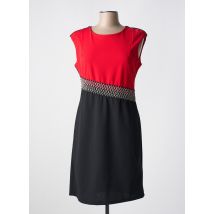 QUATTRO - Robe mi-longue rouge en polyester - Femme - Taille 48 - Modz