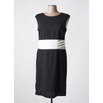 QUATTRO - Robe mi-longue noir en polyester - Femme - Taille 50 - Modz