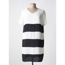 QUATTRO - Robe courte blanc en polyester - Femme - Taille 44 - Modz