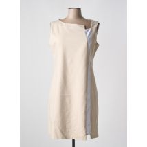 QUATTRO - Robe courte beige en coton - Femme - Taille 44 - Modz