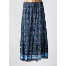 QUATTRO - Jupe longue bleu en viscose - Femme - Taille 40 - Modz