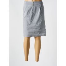 QUATTRO - Jupe mi-longue gris en coton - Femme - Taille 42 - Modz