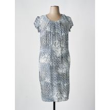 QUATTRO - Robe mi-longue bleu en viscose - Femme - Taille 46 - Modz