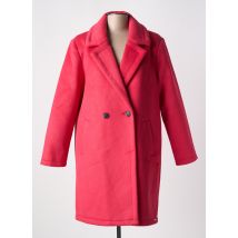 RINO & PELLE - Manteau long rose en polyester - Femme - Taille 42 - Modz
