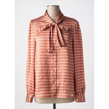 DIANA GALLESI - Chemisier orange en polyester - Femme - Taille 40 - Modz