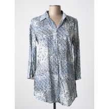 QUATTRO - Chemisier bleu en viscose - Femme - Taille 50 - Modz