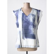 QUATTRO - Top bleu en coton - Femme - Taille 38 - Modz