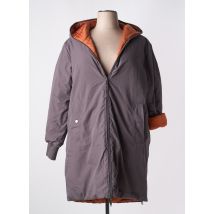 RINO & PELLE - Doudoune gris en coton - Femme - Taille 46 - Modz