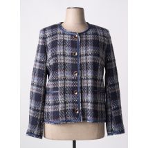 BRUNO SAINT HILAIRE - Veste chic bleu en acrylique - Femme - Taille 46 - Modz