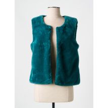 C'EST BEAU LA VIE - Gilet sans manche vert en polyester - Femme - Taille 34 - Modz