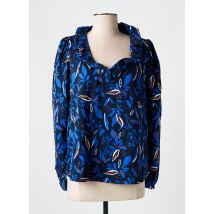 ÉTYMOLOGIE - Blouse bleu en viscose - Femme - Taille 38 - Modz
