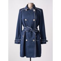 BEARWOOD - Trench bleu en coton - Femme - Taille 50 - Modz
