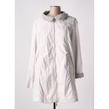 WHITE LABEL - Manteau long gris en polyester - Femme - Taille 42 - Modz