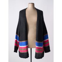 CISO - Gilet manches longues noir en acrylique - Femme - Taille 48 - Modz