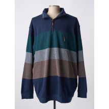 HAJO - Pull bleu en coton - Homme - Taille 5XL - Modz