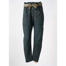 PLEASE - Jeans boyfriend noir en coton - Femme - Taille 38 - Modz