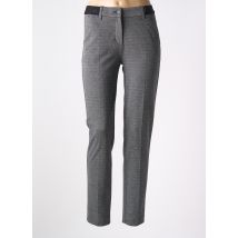 ANNA MONTANA - Pantalon slim noir en polyester - Femme - Taille 36 - Modz