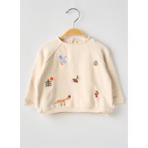 ARSENE ET LES PIPELETTES - Pull beige en coton - Garçon - Taille TU - Modz