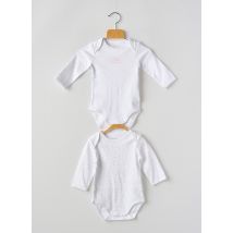 CARREMENT BEAU - Body lingerie blanc en coton - Fille - Taille TU - Modz