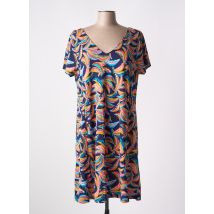 SURKANA - Robe mi-longue bleu en lyocell - Femme - Taille 46 - Modz