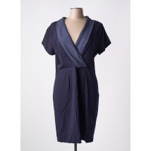PAUL BRIAL - Robe courte bleu en polyester - Femme - Taille 44 - Modz